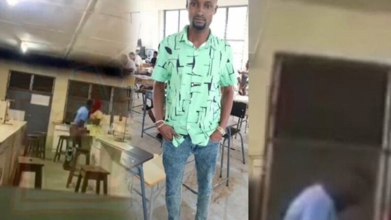 The Ghana Education Service (GES) has taken decisive action by interdicting a teacher who was featured in a viral video engaging in sexual intercourse with a female student.
