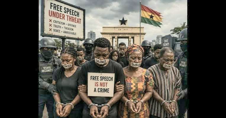 The air is electric in Ghana right now. Arrests, accusations of misinformation, and fiery online battles have turned social media into a digital battlefield