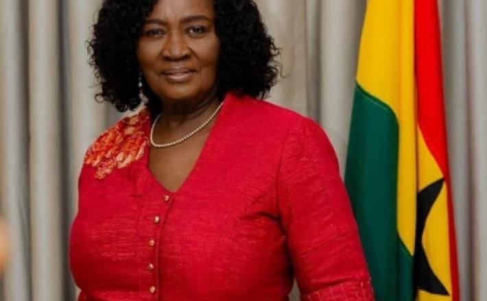Vice President Professor Jane Naana Opoku-Agyemang says Ghana's rising debt continues to reduce government spending on development.