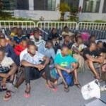 The Ghana Immigration Service (GIS) has arrested 17 suspected cyber fraudsters and rescued 85 alleged victims of human trafficking during an intelligence-led operation at Dawhenya in the Greater Accra Region.