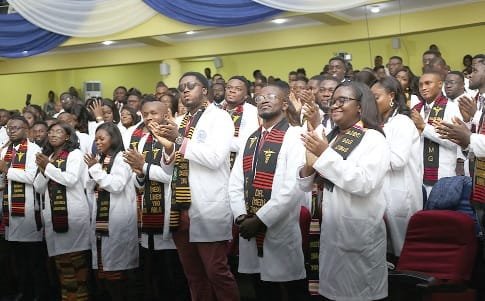 Newly inducted doctors and dentists in Ghana have been encouraged to accept postings to underserved communities as part of efforts to improve access to healthcare across the country.