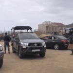 Heavy police and military personnel have been deployed to Laboma Beach in Accra as authorities prepare to remove structures located within the Kpeshie Lagoon buffer zone.