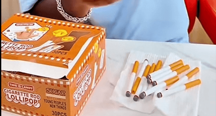 Ghana’s FDA has seized cigarette-shaped candy at Makola Market in Accra and arrested a suspect following public complaints and social media concerns.